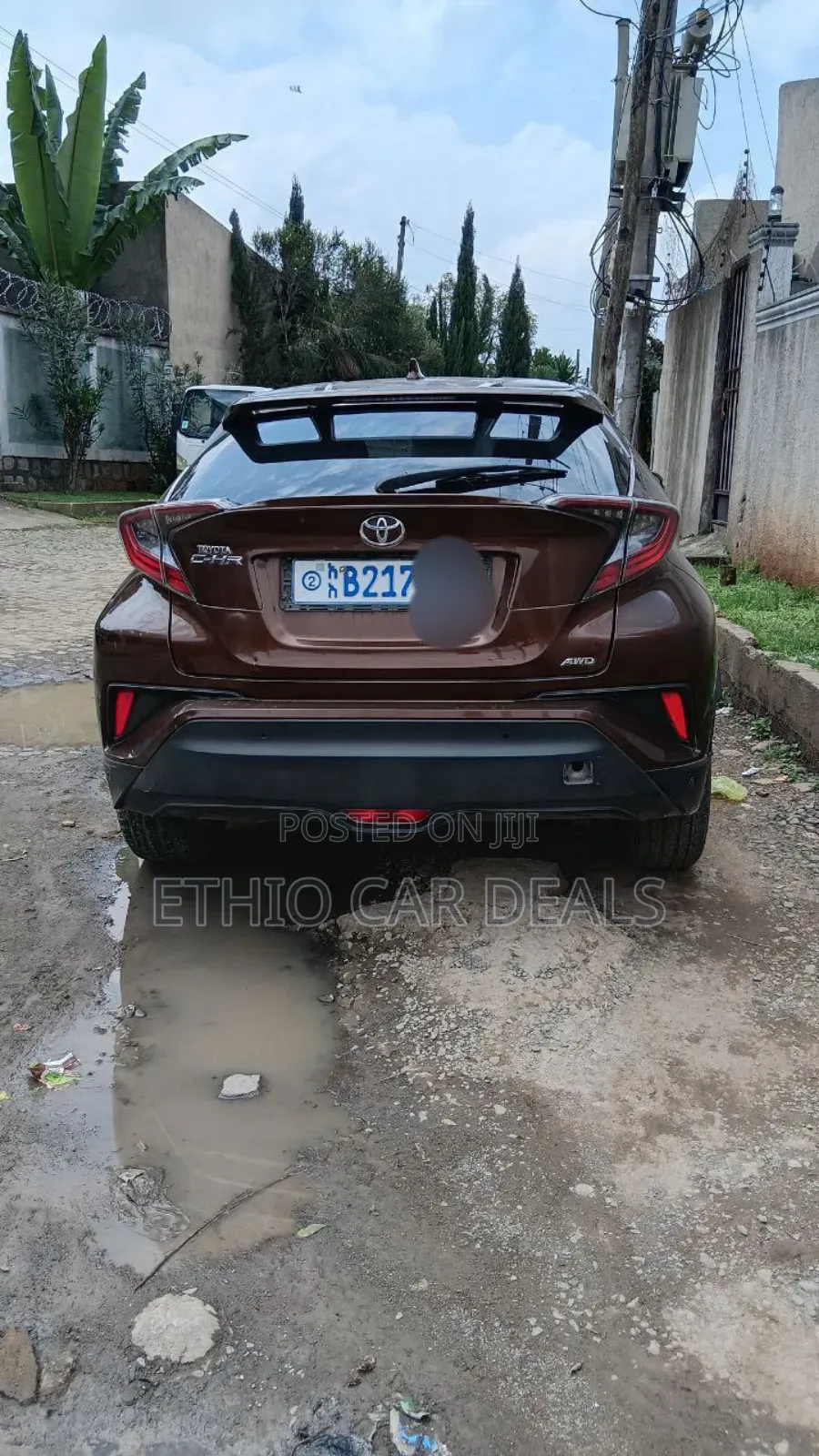 Toyota C-HR 2017 Brown