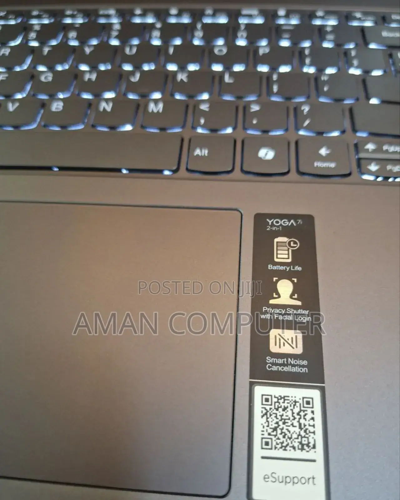 New Laptop Lenovo Yoga 7i 16GB Intel Core I7 SSD 1T