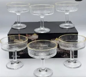 6 Piece Ice Cream Glass Cup and Fruit Mix Cup
የአይስ ክሬም የፍሩት ፓንች ብርጭቆ
