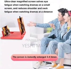 Mobile Phone Screen Magnifier, New Retractable Hd Video Enlarger,