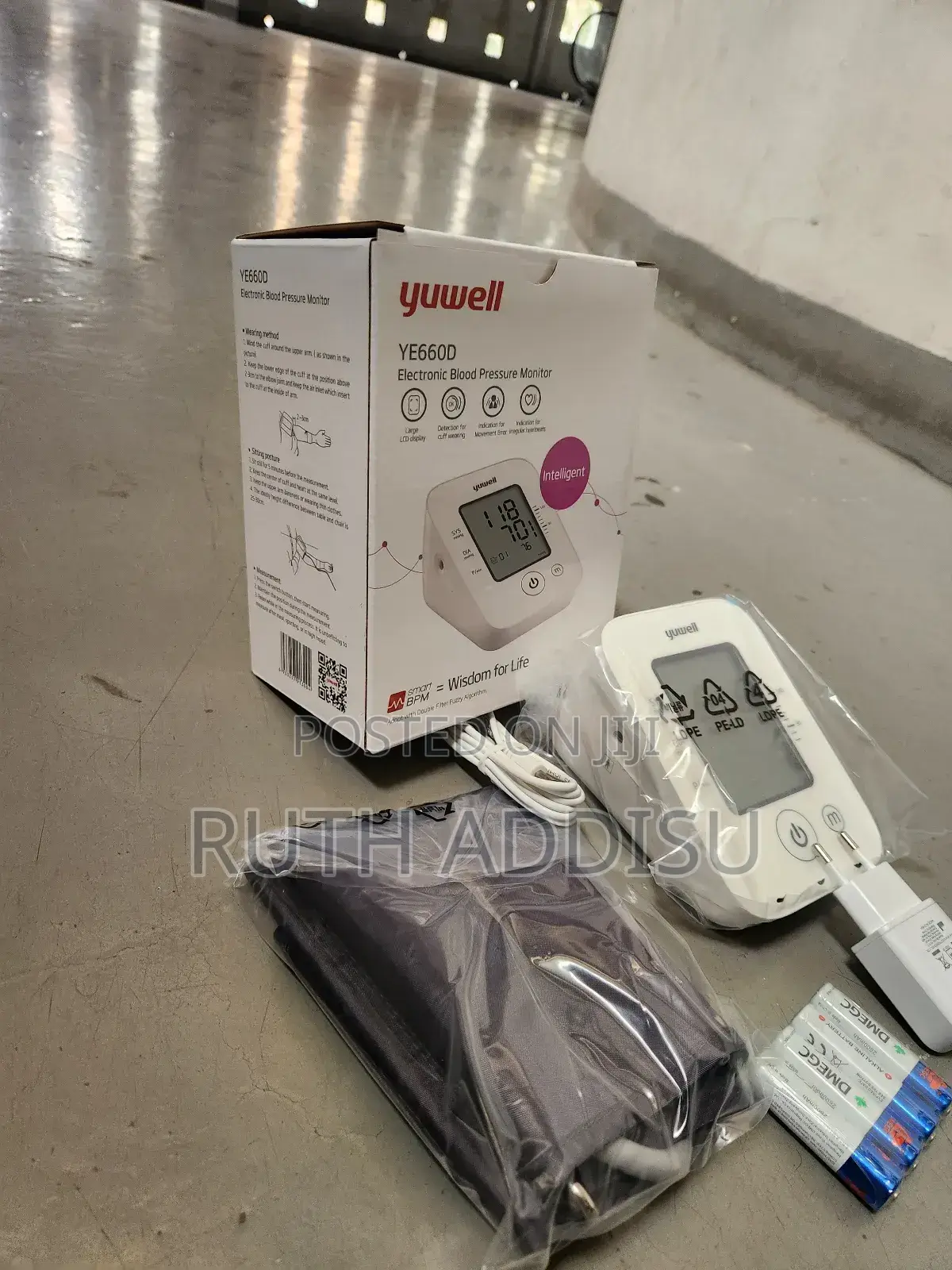 Yuwell Blood Pressure腔內yuwell Blood Pressure Monitor Digital New Packd