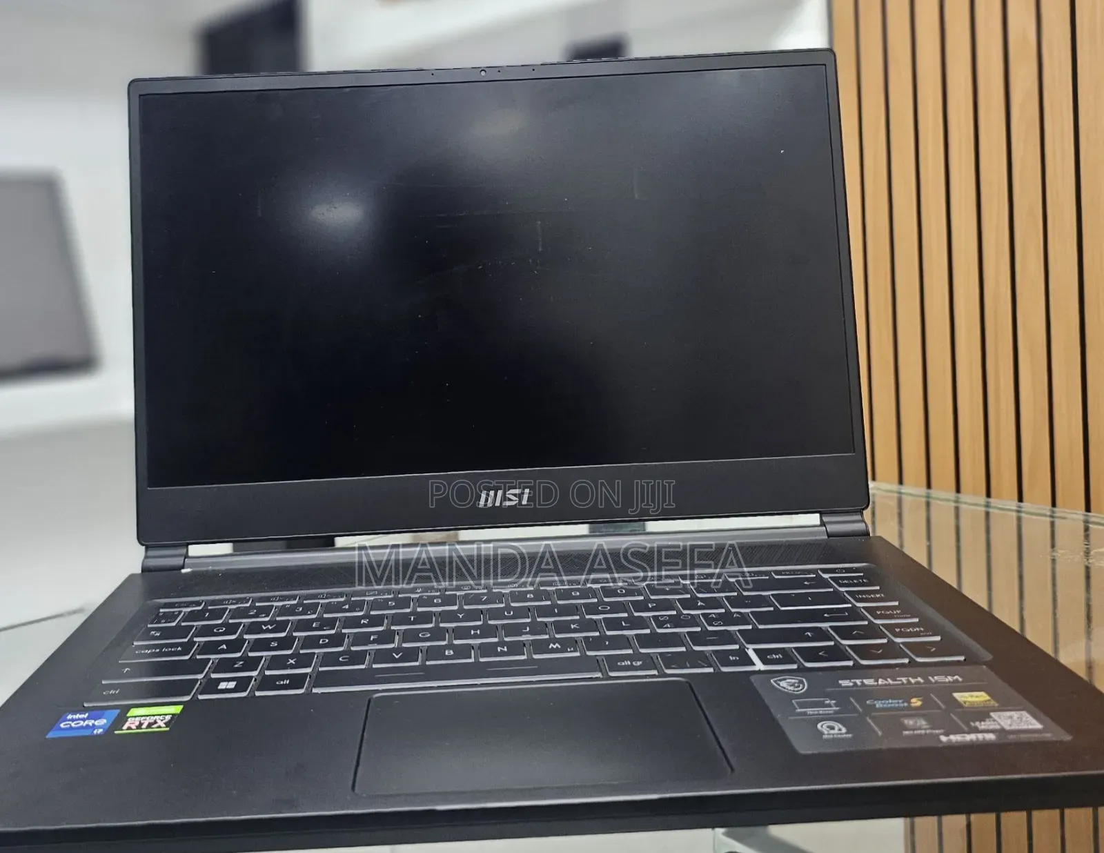 New Laptop MSI 16GB Intel Core I7 SSD 1T