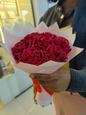 Red Ribbon Flowers