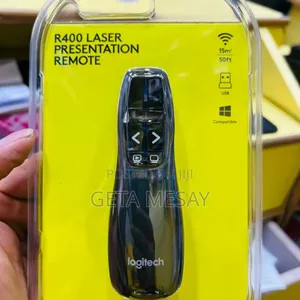 Logitech R400 Wireless Presenter Red Laser Pointer 15m Range Remote