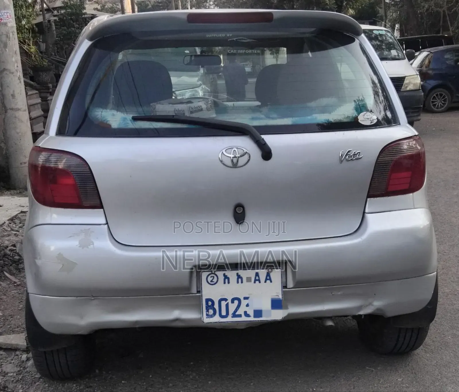 Toyota Vitz 2001 Silver