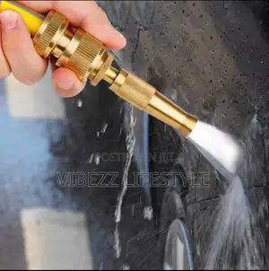 High-Pressure Metal Hose Nozzle – Leak-Proof Adjustable Gun