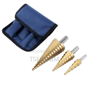 Iron Shark 3 PCS Step Drill Bit Set