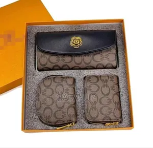 Coach 3 Piece Wallet Set