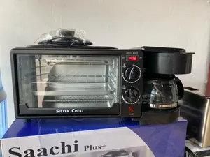 Silver Crest 3-in-1 Breakfast Maker – Oven, Coffee Maker Frying Pan!