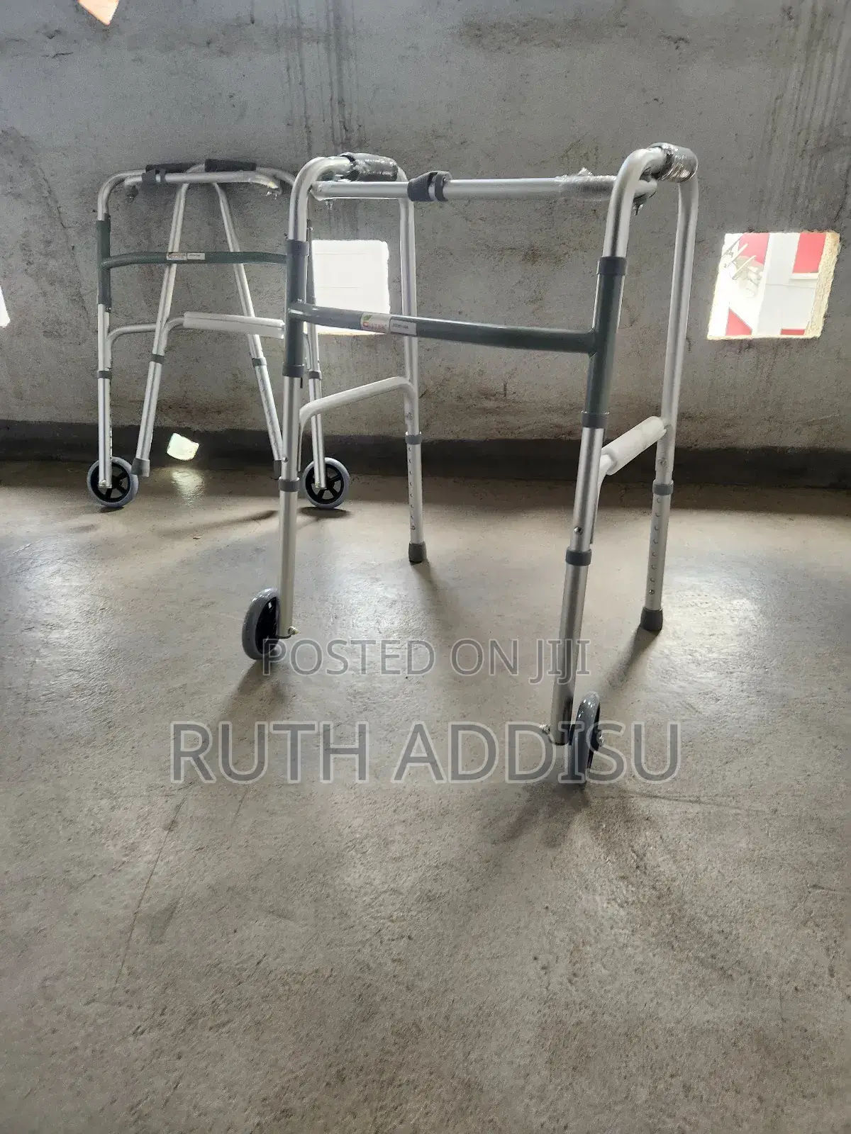 Walker Brand New重新stainless Walker軍隊medical Walker朱紅walking Aid New