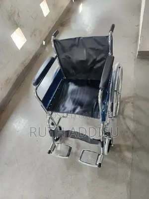 Normal Wheelchair አዲስ የሚታጠፍ ዊልቸር Imported to Ethiopia
