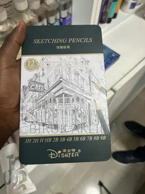 12-Piece Set of Dishter Sketching Pencils