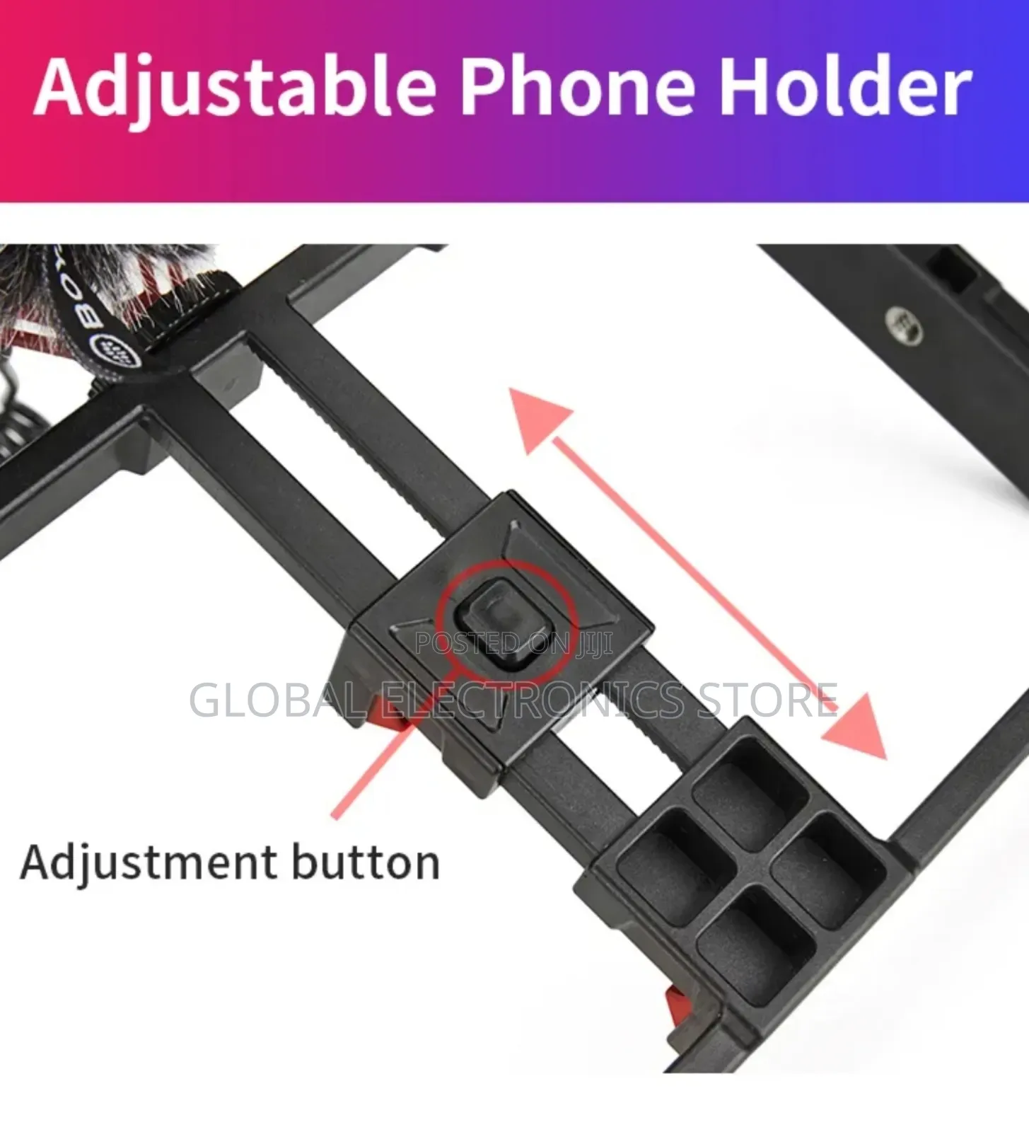Vlogging Filmmaking Cage Handheld Stabilizer Grip Tripod Kit Handle