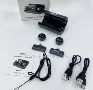 Jmary Dual Wireless Microphone for Mobile (Type C and iPhone