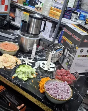 Silvers Crest Food Processor( ካሮትና ፣ ድንችና ዝኩኒ በክብ ስላይስ ማድረጊያ ዲስክ ያለው)
