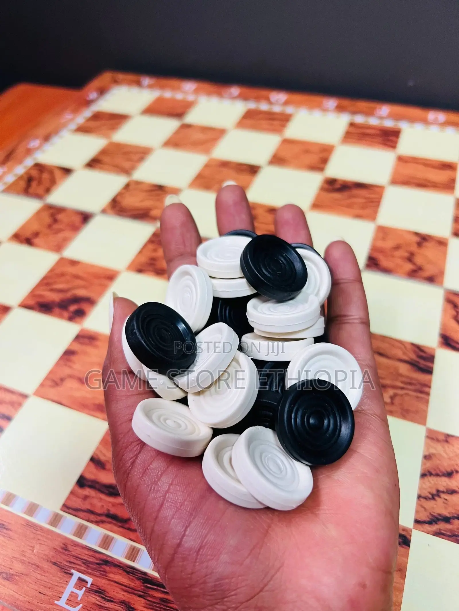 3in1 Wooden Game | [Chess+ Checkers + Backgammon ] ቼዝ + ዳማ +ባክጋመን ]