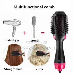 One Step, 3in1, Hair Dryer, Comb