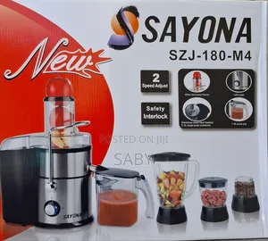 4in 1 Sayona Brand Juicer