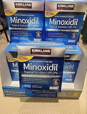 Minoxidil Hairgrow የፀጉር ማብቀያ Hairgrow Minoxidil