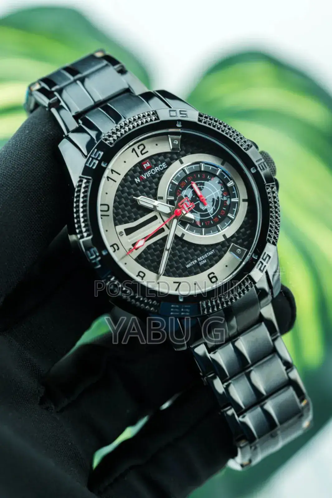 Naviforce Stainless Steel Men Watch