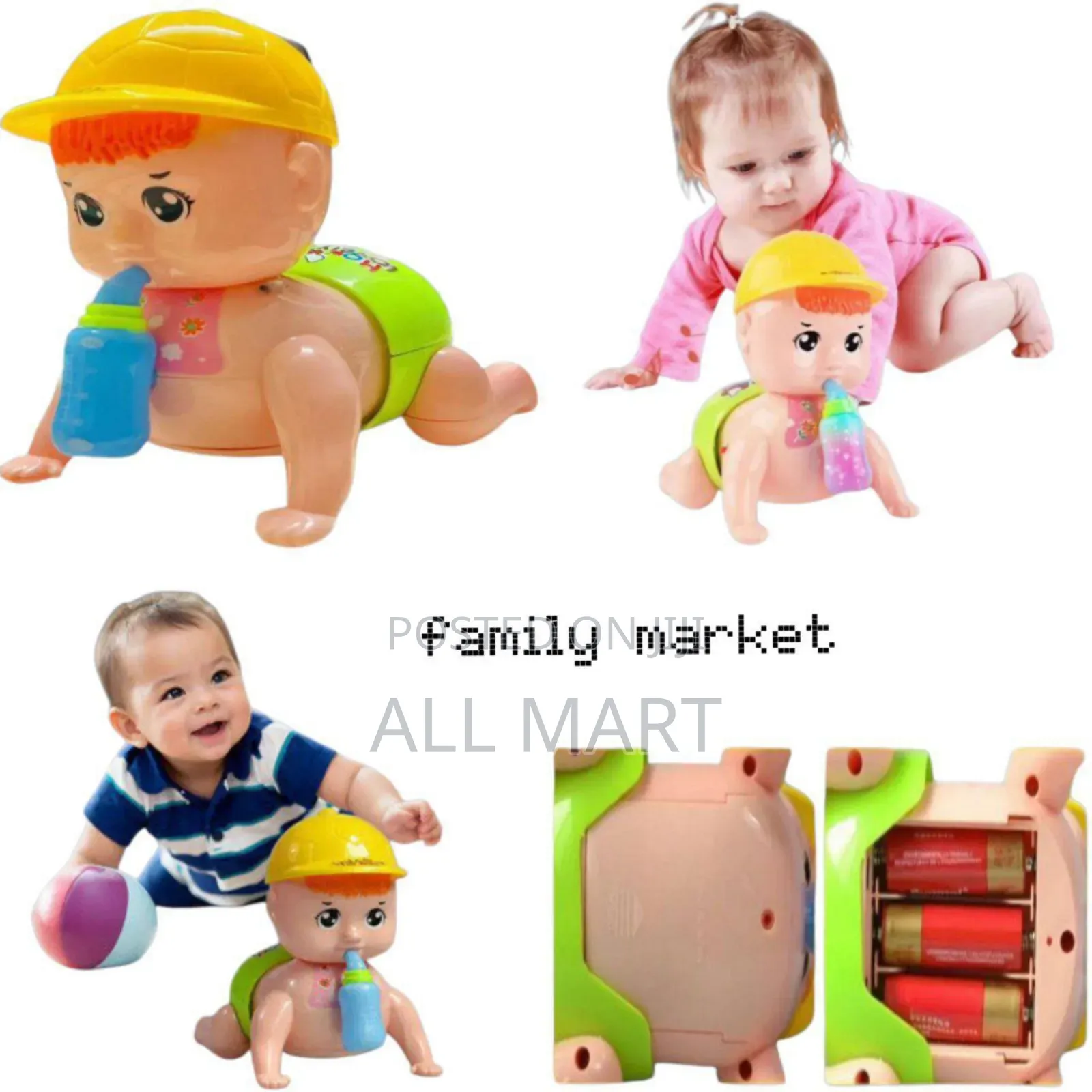 Baby Traders Musical Crawing Baby Toy