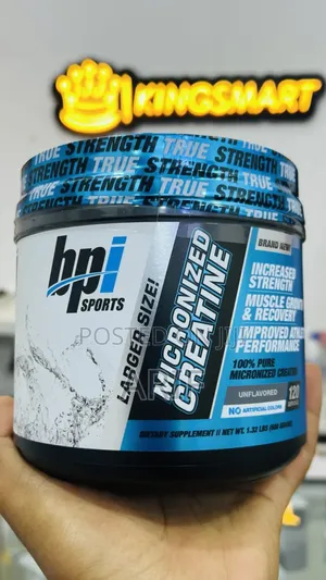 100% Pure Micronized Creatine Monohydrate (Brand Bpi )
