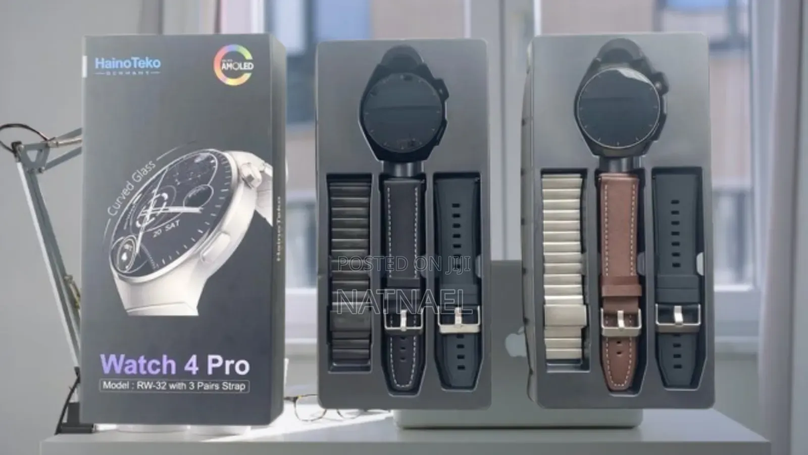 Watch 4 Pro With Curved Glass