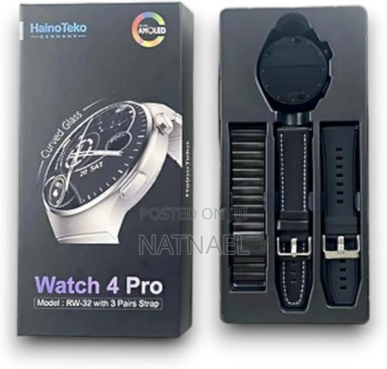 Watch 4 Pro With Curved Glass