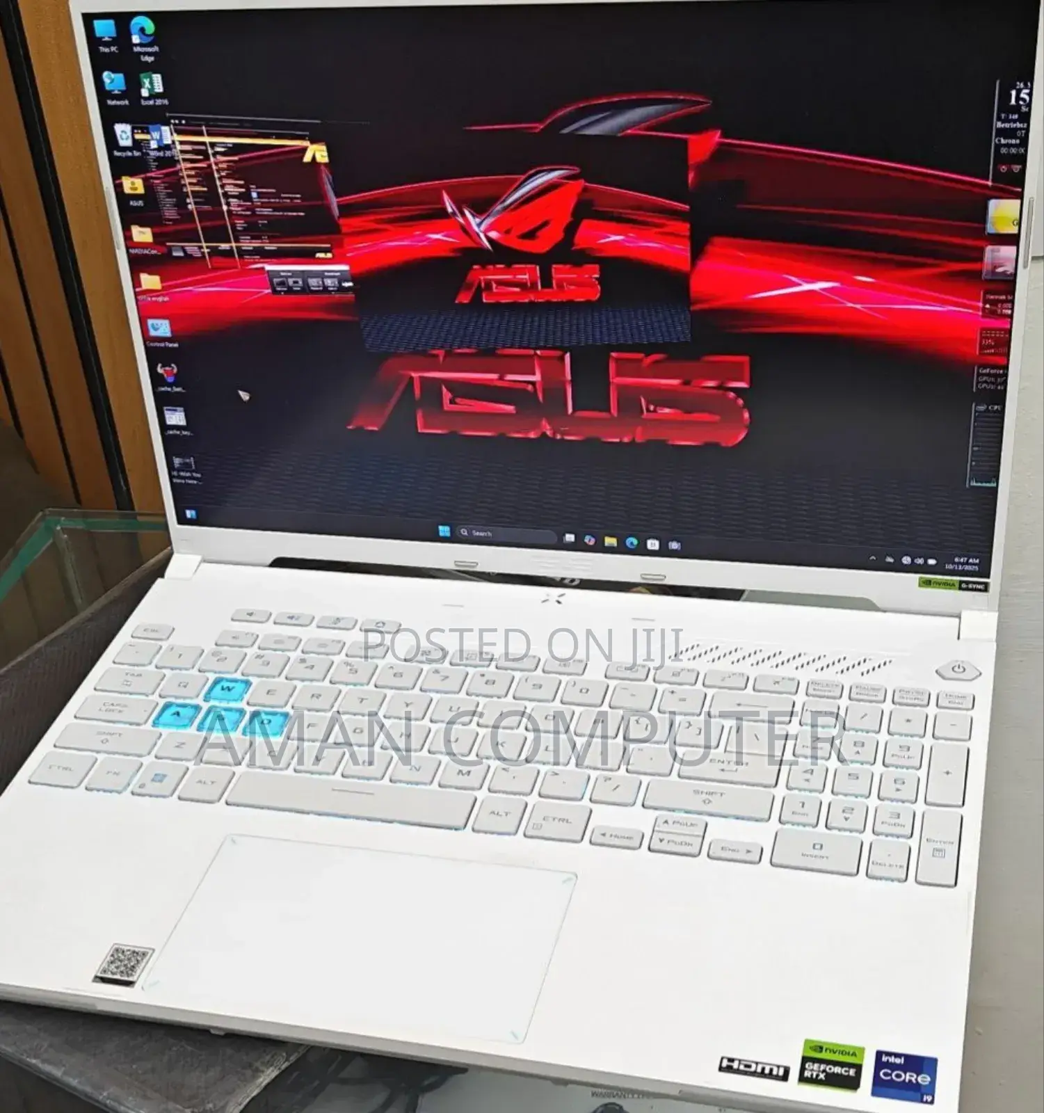 New Laptop Asus ROG Strix G15 32GB Intel Core I9 SSD 1T