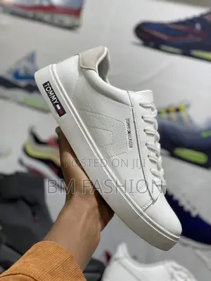 Tommy Hilfigure White Mens Flat Shoes