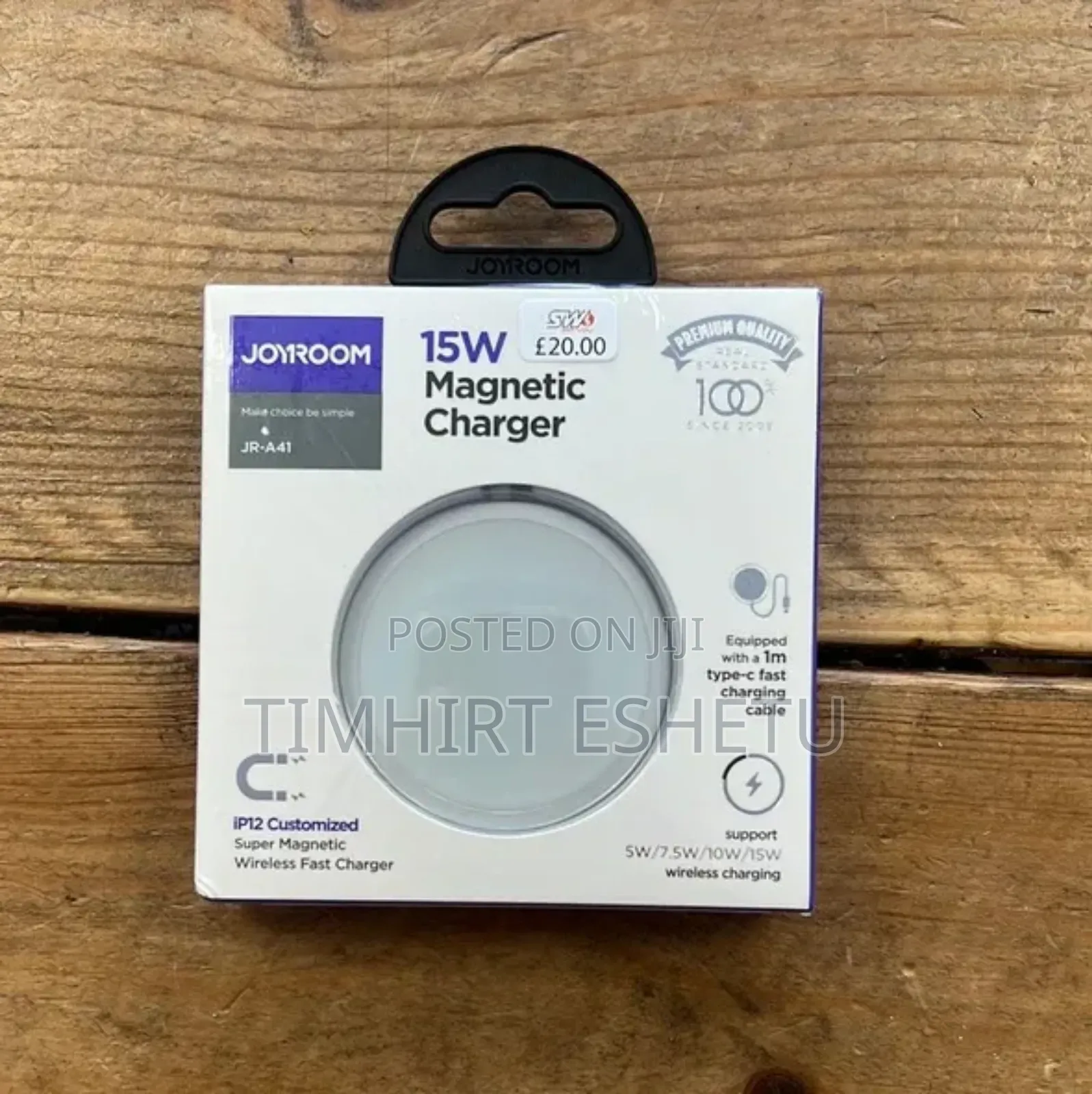 Joyroom 15w Magnetic Wireless Charger (Jr-A41)