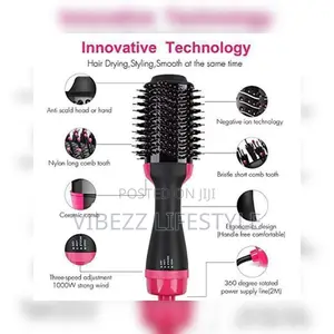 One-Step Hair Dryer Styler Volumizer - 3-in-1 Hot Air Brush