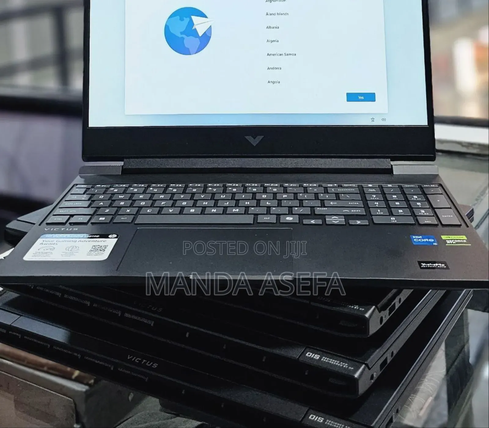 New Laptop HP Victus 15 8GB Intel Core I5 SSD 512GB
