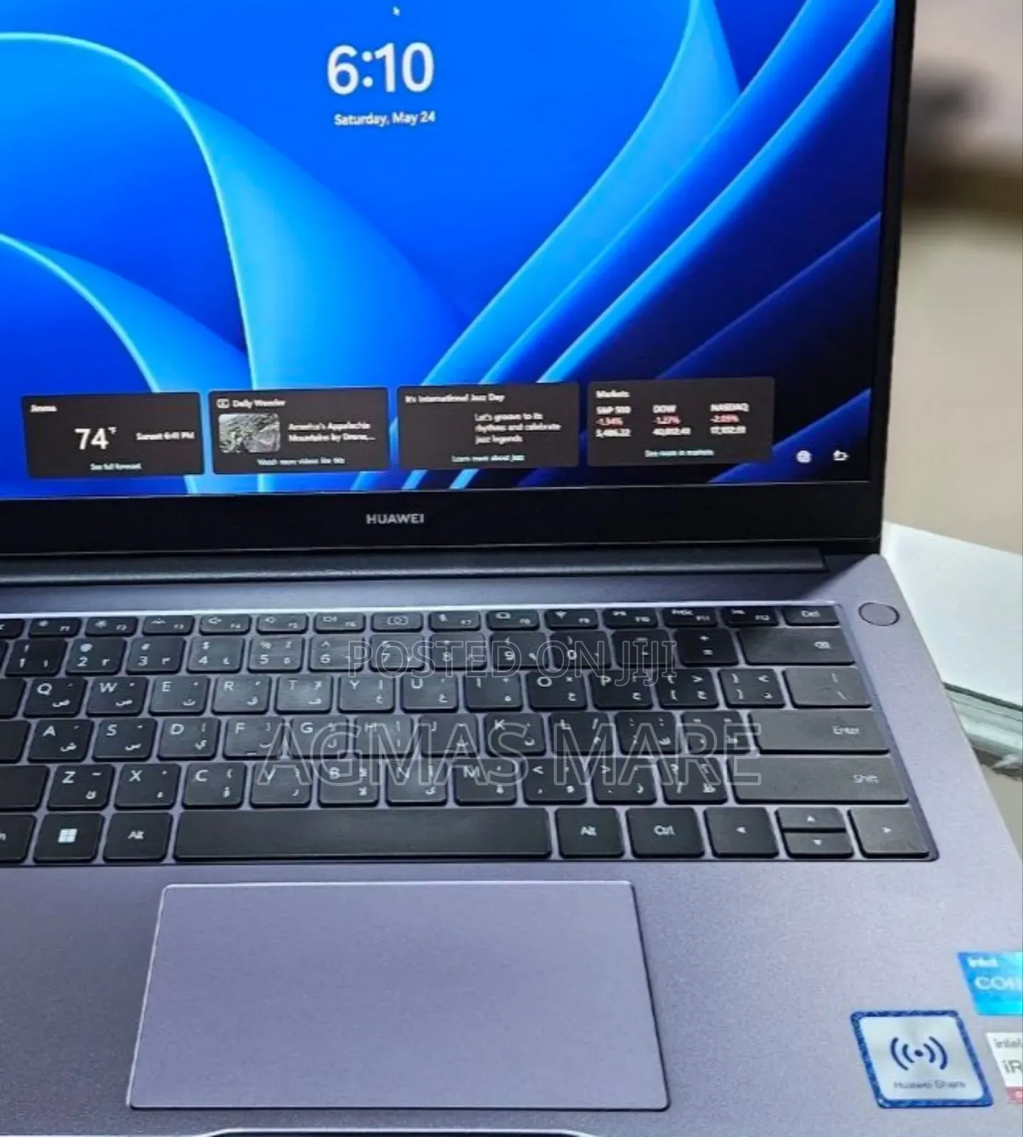New Laptop Huawei MateBook 13 WRT-W19E 8GB Intel Core I5 SSD 512GB