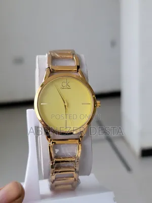Calvin Klein Stately K3g23526 Women's Watch With a Gold-Tone