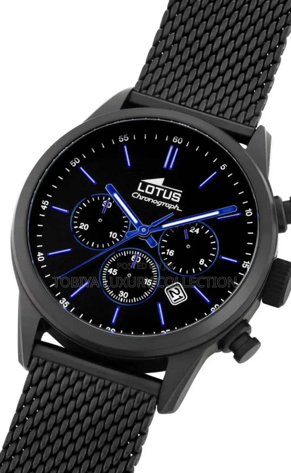 Lotus Chronograph Watches With Color Options