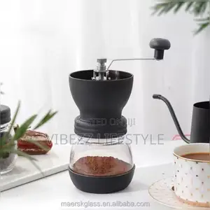 Manual Coffee Grinder With Extra Storage Jar - በእጅ የሚፈጭ የቡና መፍጫ