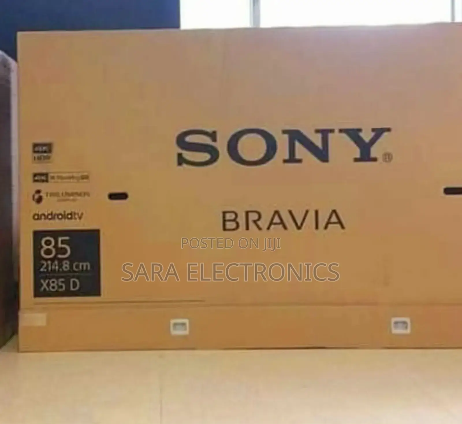 Sony Bravia 85 Smart Tv➜Orginal Sony➨10_year Warranty Free Delivery