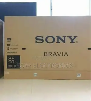 Sony Bravia 85 Smart Tv➜Orginal Sony➨10_year Warranty Free Delivery