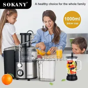 Sokany Multi-Purpose Blender, Juicer Grinder ሶካኒ የጁስ እና የቅመም መፍጫ