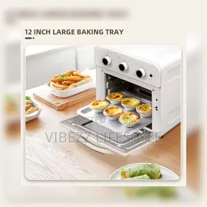 ጤናማ እና ቆጣቢ - 2-in-1 Air Fryer Oven (ዘይት የማይፈልግ)