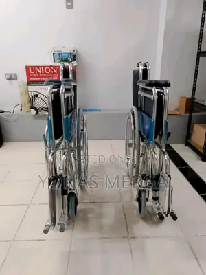 New Wheelchair尚፰wheelchair፨喚me + Folding Wheelchair Chrome