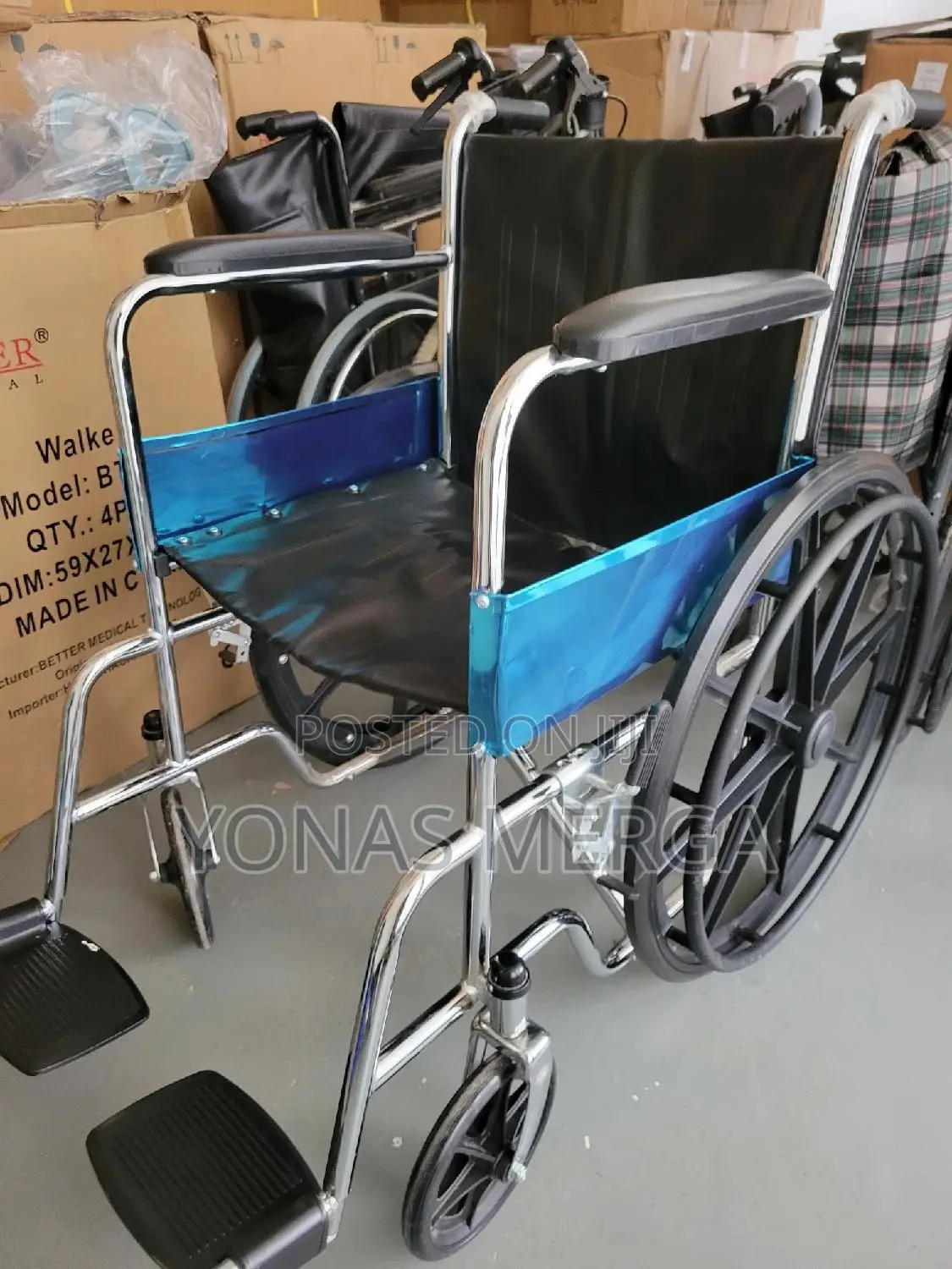 Wheelchair/Perfect for Travel, Hospital Visits/Daily Mobility Needs