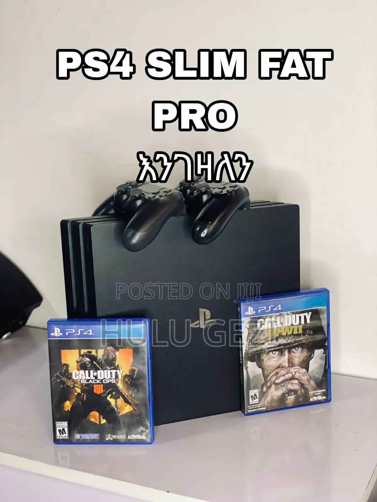 ያገለገለ Packed Ps4 Slim Fat Engezaln
