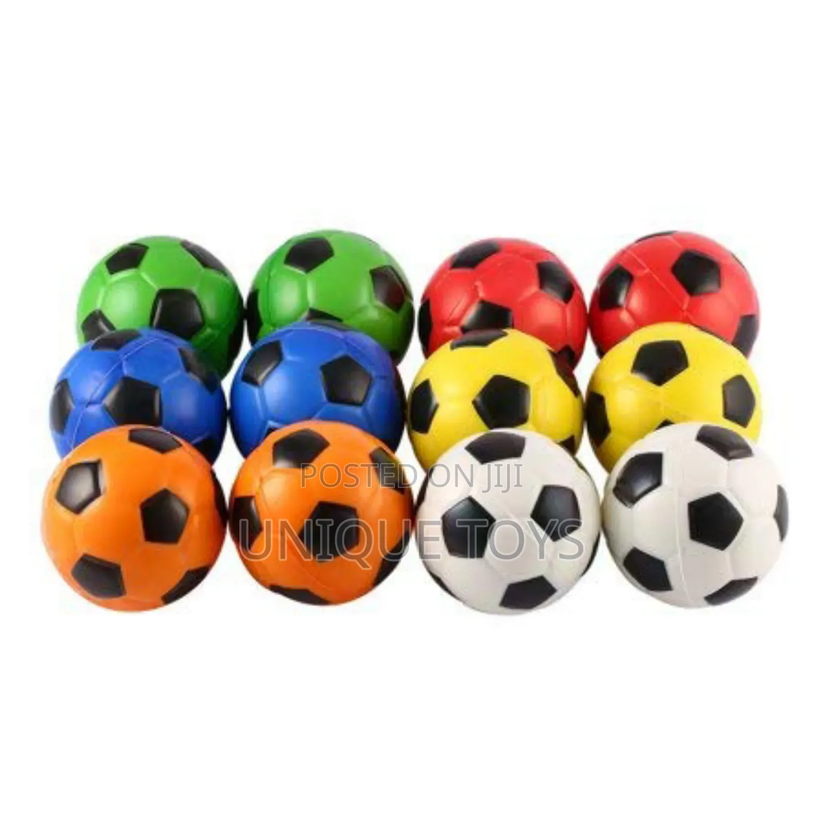 Soft Foam Sponge Ball Sets – 12 Pcs Set