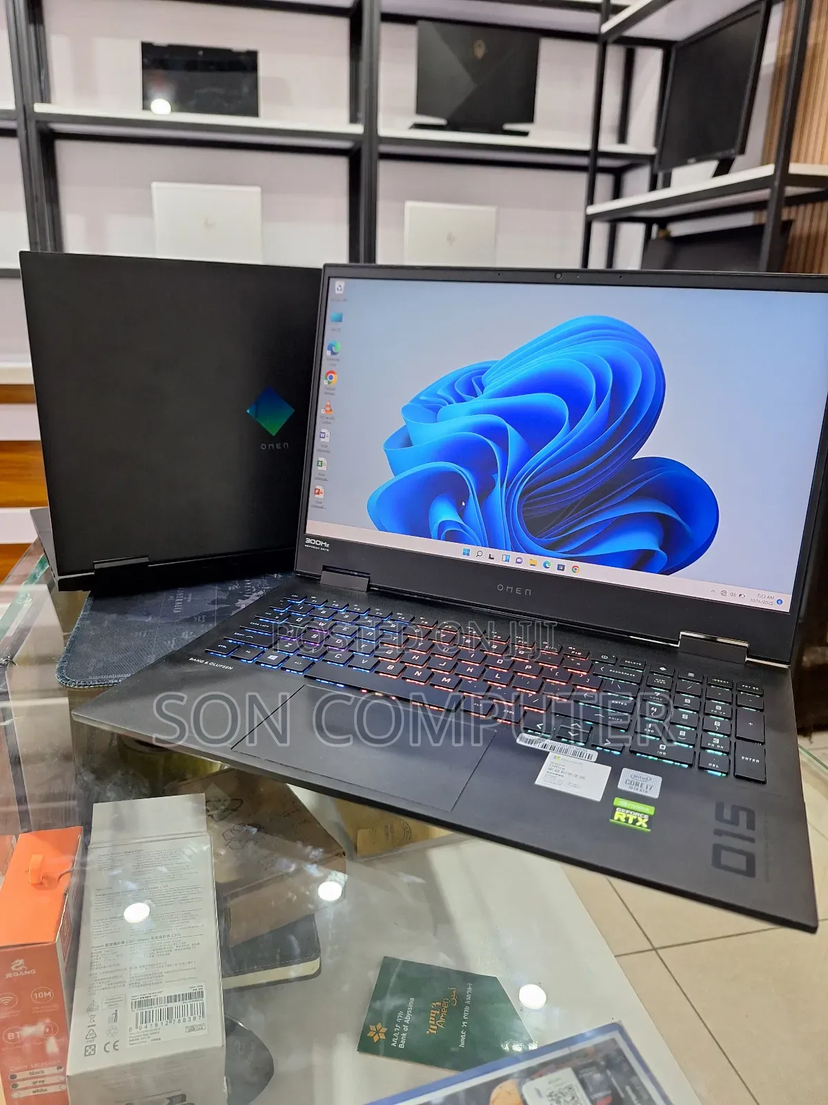 New Laptop HP Omen 15 16GB Intel Core I7 SSD 1T