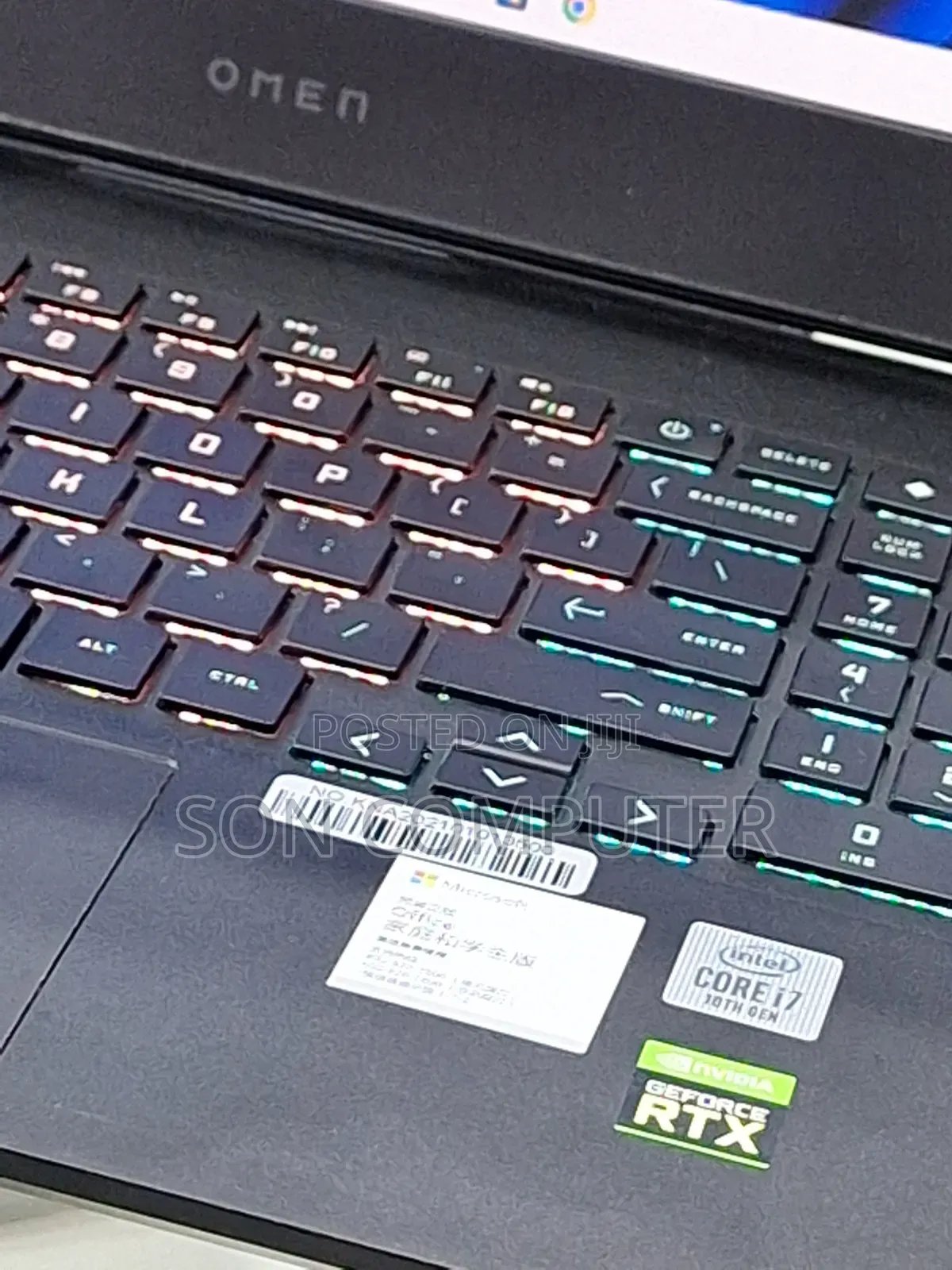 New Laptop HP Omen 15 16GB Intel Core I7 SSD 1T