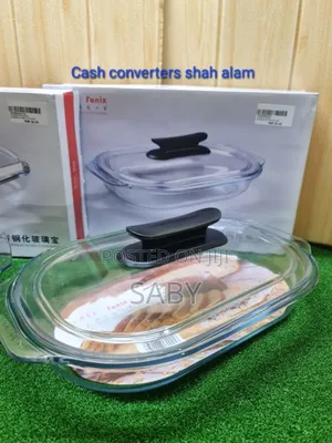 3 Litter Glass Casserole Dish With Glass Lid