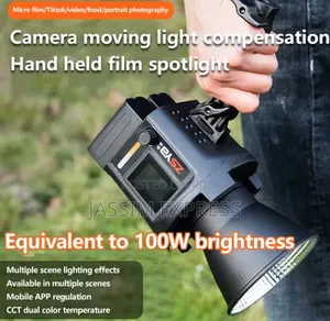 60 Watt የሆነ በእጅ መያዝ የሚችል Handheld Professional Studio Light