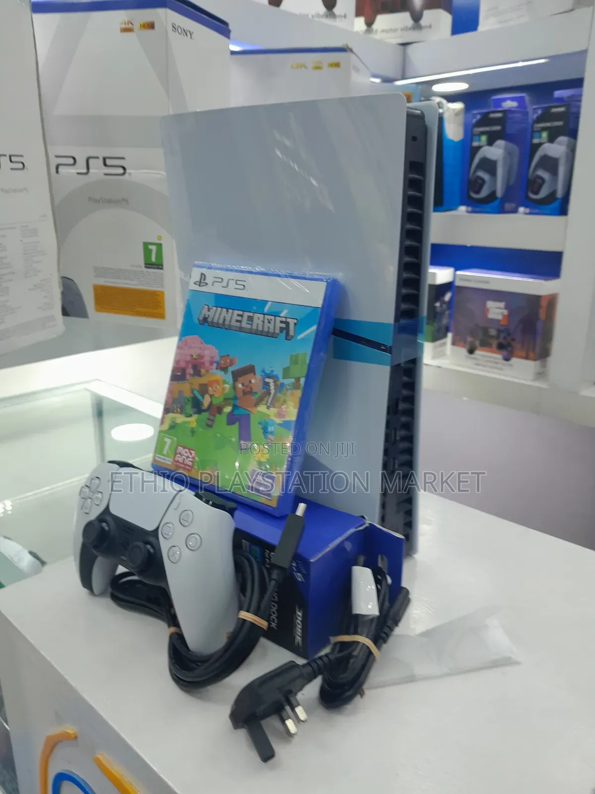 Playstation 5 Slim Console and Cd